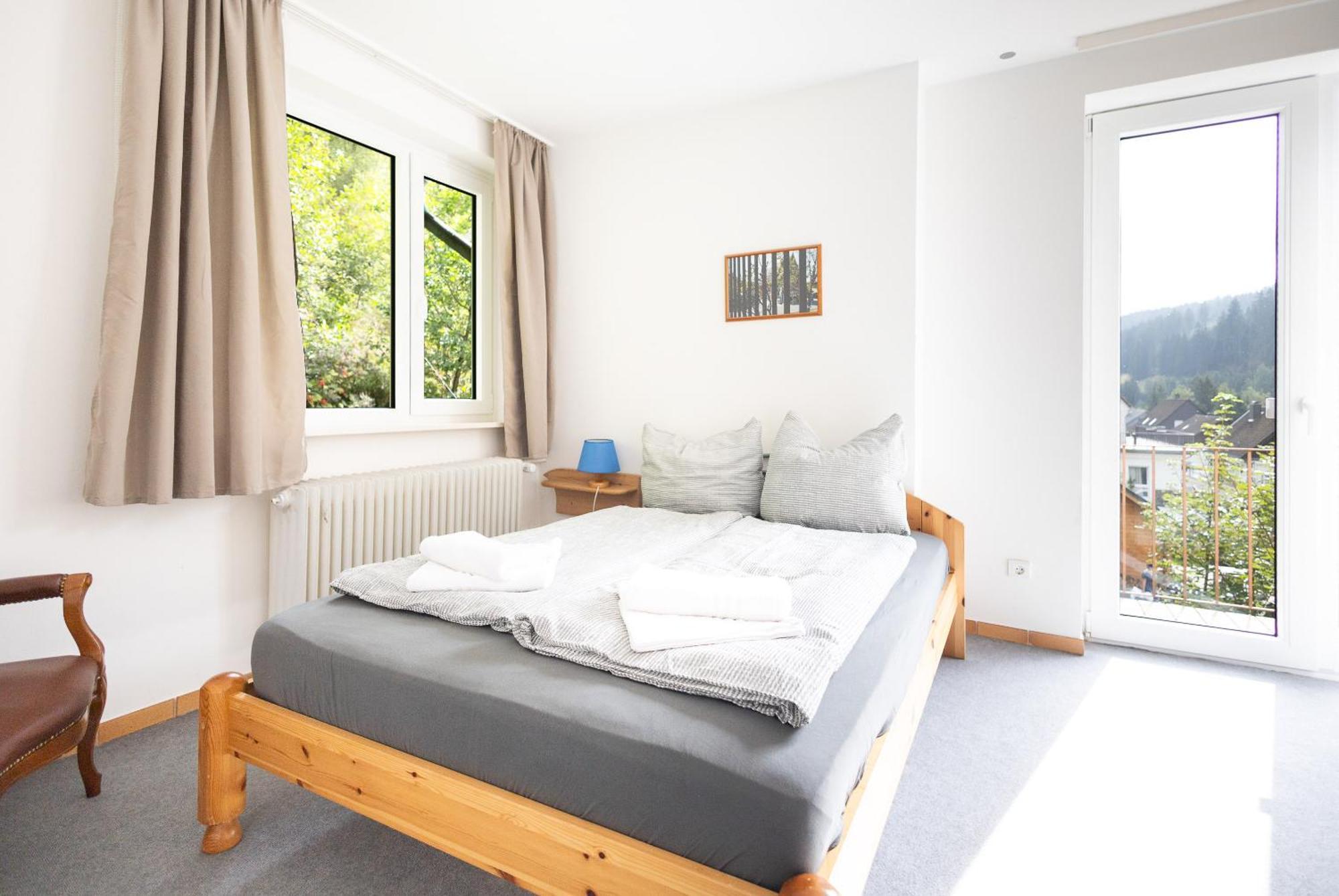 Apartmenthaus Am Waldrand- Kueche - Fruehstueck - Balkon Wildemann Dış mekan fotoğraf