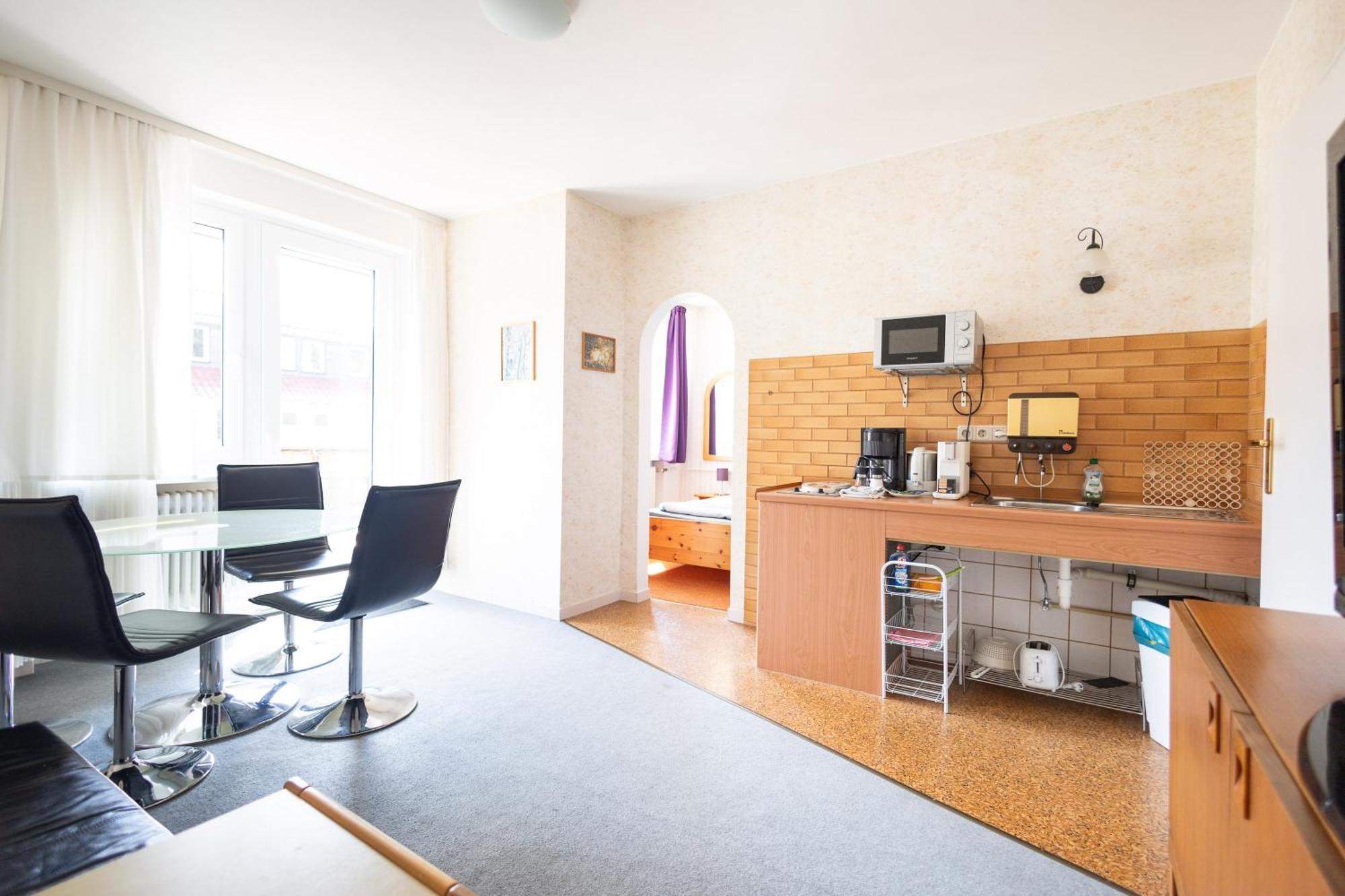 Apartmenthaus Am Waldrand- Kueche - Fruehstueck - Balkon Wildemann Dış mekan fotoğraf